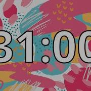 31 Minute Timer With Music Abstract Timer