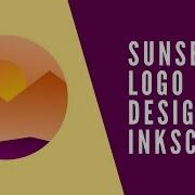 Sunset Logo Design Inkscape Tutorial