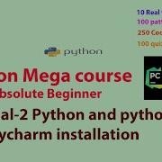 Python 1 Easy Tutorial For Absolute Beginners Installation Of Python And Python IDE Pycharm