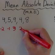 57 Mean Absolute Deviation MAD