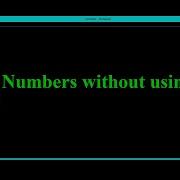 Print Numbers Without Any Loop In C