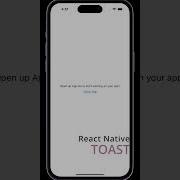 Toast With React Native And React Native Reanimated