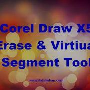Tutorial 15 Corel Draw Erase Virtual Segment Tool Tutorial In Hindi