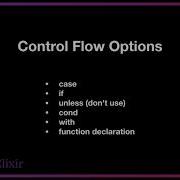 Learn Elixir Keeping Flow Clean