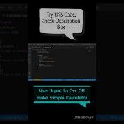 User Input In C Make Simple Calculator In C Two In One Shorts Viral Codingforever