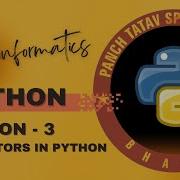 Python For Bioinformatics Lesson 3 Operators In Python