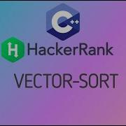 20 Vector Sort Hackerrank C Solutions