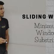 Minimum Window Substring Variable Size Sliding Window