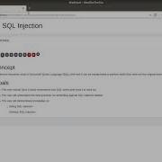 OWASP WebGoat SQL Injection Solution