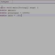 Java Programming Tutorial 23 Compound Interest Program
