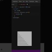 Print Half Pyramid In Javascript Coding Programming Javascript Shorts