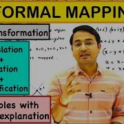 Linear Transformation With 2 Examples In Conformal Mapping Lecture 7