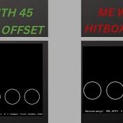 Me With 45 Hitbox Offset VS Me With 0 Hitbox Offset Roblox Funky Friday