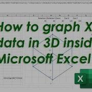 How To Graph X Y Z Data In 3D Inside Microsoft Excel With XYZ Rotations