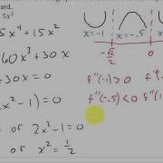 Concavity And Inflection Points Example 1