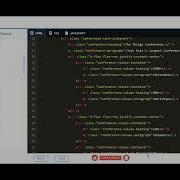 HTML CSS Conference Page Coding Practice 9 NxtWave CCBP 4 0