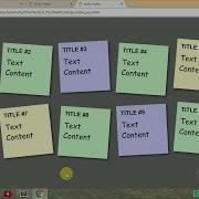STICKY NOTES ANIMATION PURE CSS