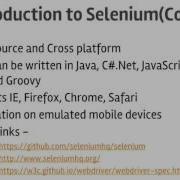 Lecture 1 Introduction To Selenium Webdriver