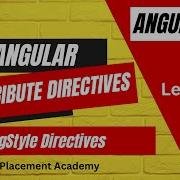 Lecture 9 Attribute Directive NgStyle In Angular Leadsoft Surajsir Angularguide