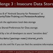 Pentester Academy Pentesting Android Apps Part 3