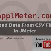 How To Use CSV File To Read Data Inside JMeter