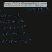 MATH 2300 Recursion Examples 3