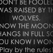 Falling In Reverse Raised By Wolves Lyrics