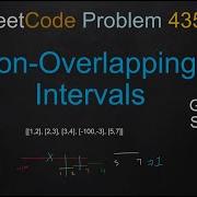 Non Overlapping Intervals Leetcode Leetcode 435 Greedy Medium