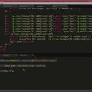 Angularjs Inline Editing And UpdateEvents
