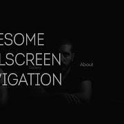 Awesome Fullscreen Navigation