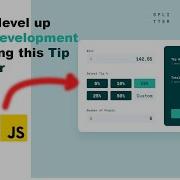 Create Tip Calculator Web App Using Html Css Javascript For Beginners Part 1
