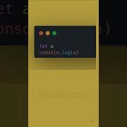 Guess The Output 40 Let A Console Log A JavaScript Quiz Shorts Viral Coding Javascript