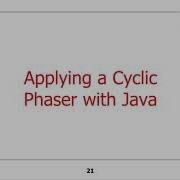 Example Application Of Java Phaser