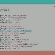 Firebase Chat App SettingsActivity Layout Design Part 6 Aide Aide Appdevelopment Codeassist Java