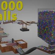 20 000 Colorful Balls Marble Run Loop Animation V19