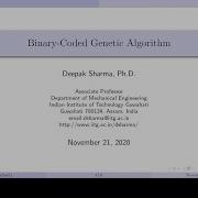 Chapter 7 Binary Coded Genetic Algorithm