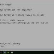 Elixir Programming Tutorial For Absolute Beginner Tutorial 3 Data Types In Elixir