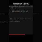 How To Get Current Date And Time In Python Shorts Viral Short