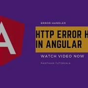 Handle Http Error In Angular