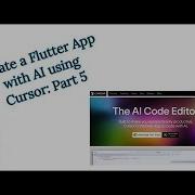Create A Flutter App With AI Using Cursor Part 5
