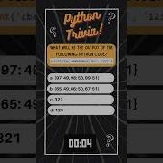 Python Trivia String 106 Coding Python Techcommunity Shorts Trending Viral Datascience