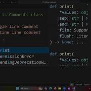 Comments In Python Telugu