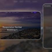 How To Make Responsive Navbar With Bootstrap 5
