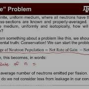 Nuclear Reactor Analysis Lecture 3 The 1 Group Diffusion Equation 2026