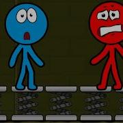 Приключения ОГОНЬ и ВОДА в храме МАГА 4 Мультик ИГРА Fire Water Stickman Animation Parkour