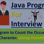 Java Program To Count The Occurrences Of Each Character In String Using HashMap Pradeep Nailwal