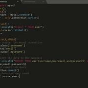 Python Flask Insert Data To The Database Using API Client