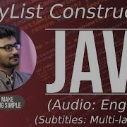 Java ArrayList Constructors Java ArrayList Explained Java Tutorial