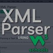 W3Schools XML Parser Tutorial XML Tutorial For Beginners W3Schools XML Parser