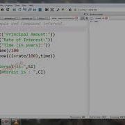 Program 4 IP XI To Calculate Simple And Compound Interest